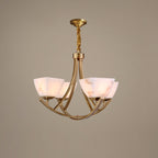 Castergrove Glass Chandelier-Moonnatur
