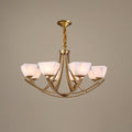 Castergrove Glass Chandelier-Moonnatur