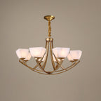 Castergrove Glass Chandelier-Moonnatur