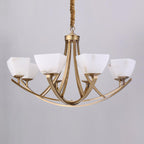 Castergrove Glass Chandelier-Moonnatur