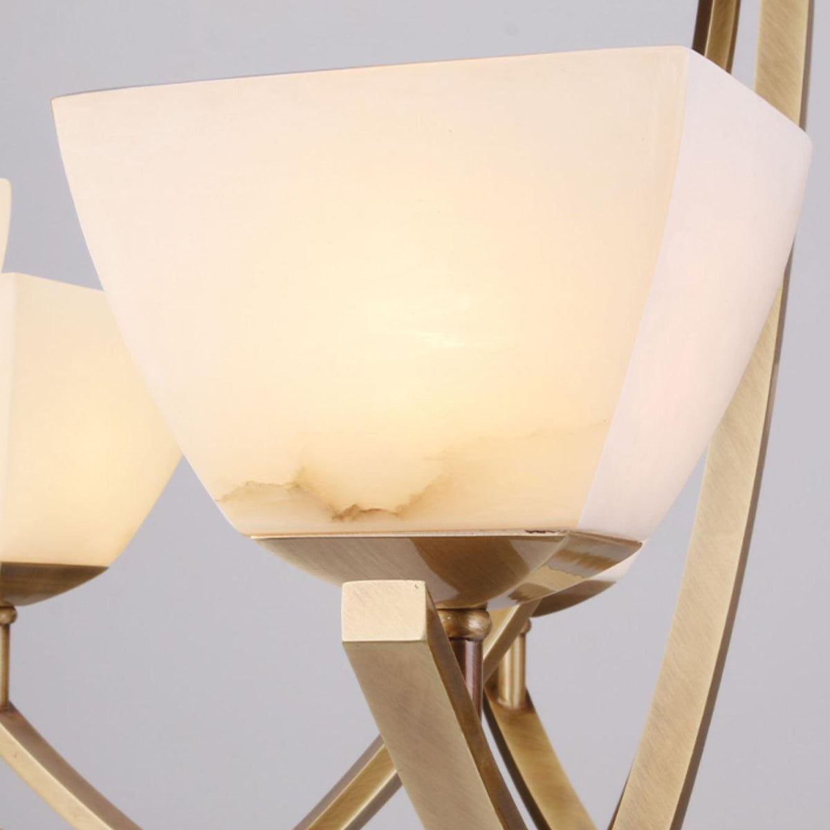 Castergrove Glass Chandelier-Moonnatur