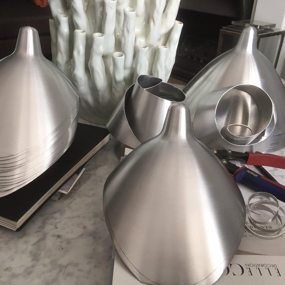 Everiel Aluminium Ceiling Light-Moonnatur