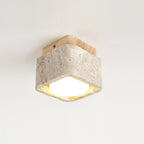 Weldenfield Travertine Ceiling Light-Moonnatur