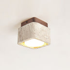 Weldenfield Travertine Ceiling Light-Moonnatur