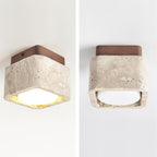 Weldenfield Travertine Ceiling Light-Moonnatur