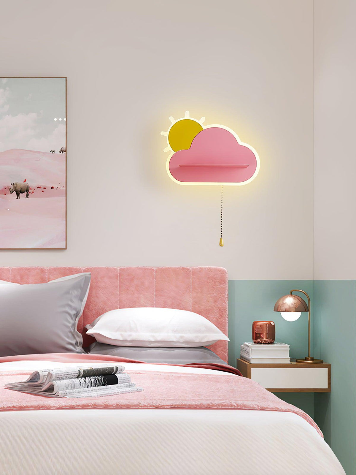 Aldricina Acrylic Wall Light-Moonnatur