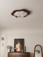 Iseniel Wood Ceiling Light-Moonnatur