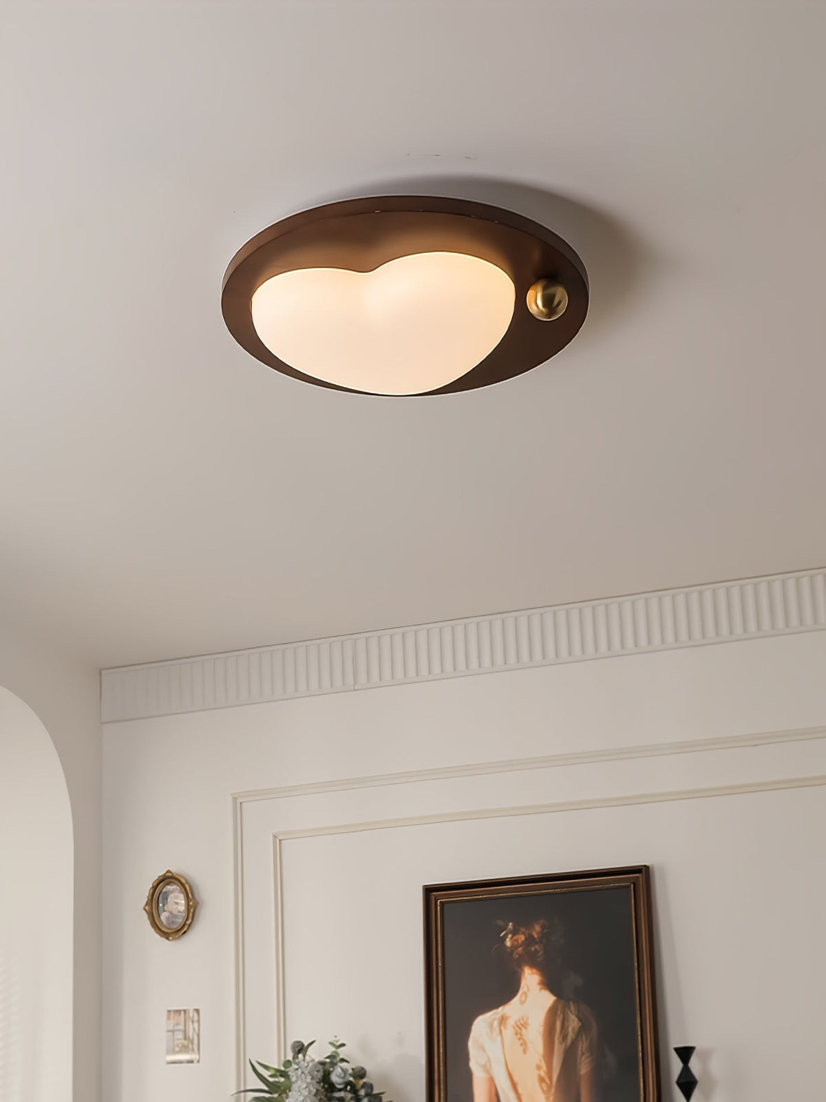 Iseniel Wood Ceiling Light-Moonnatur