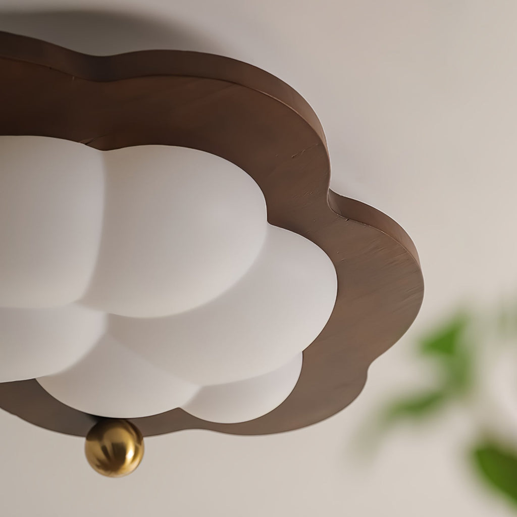 Iseniel Wood Ceiling Light-Moonnatur