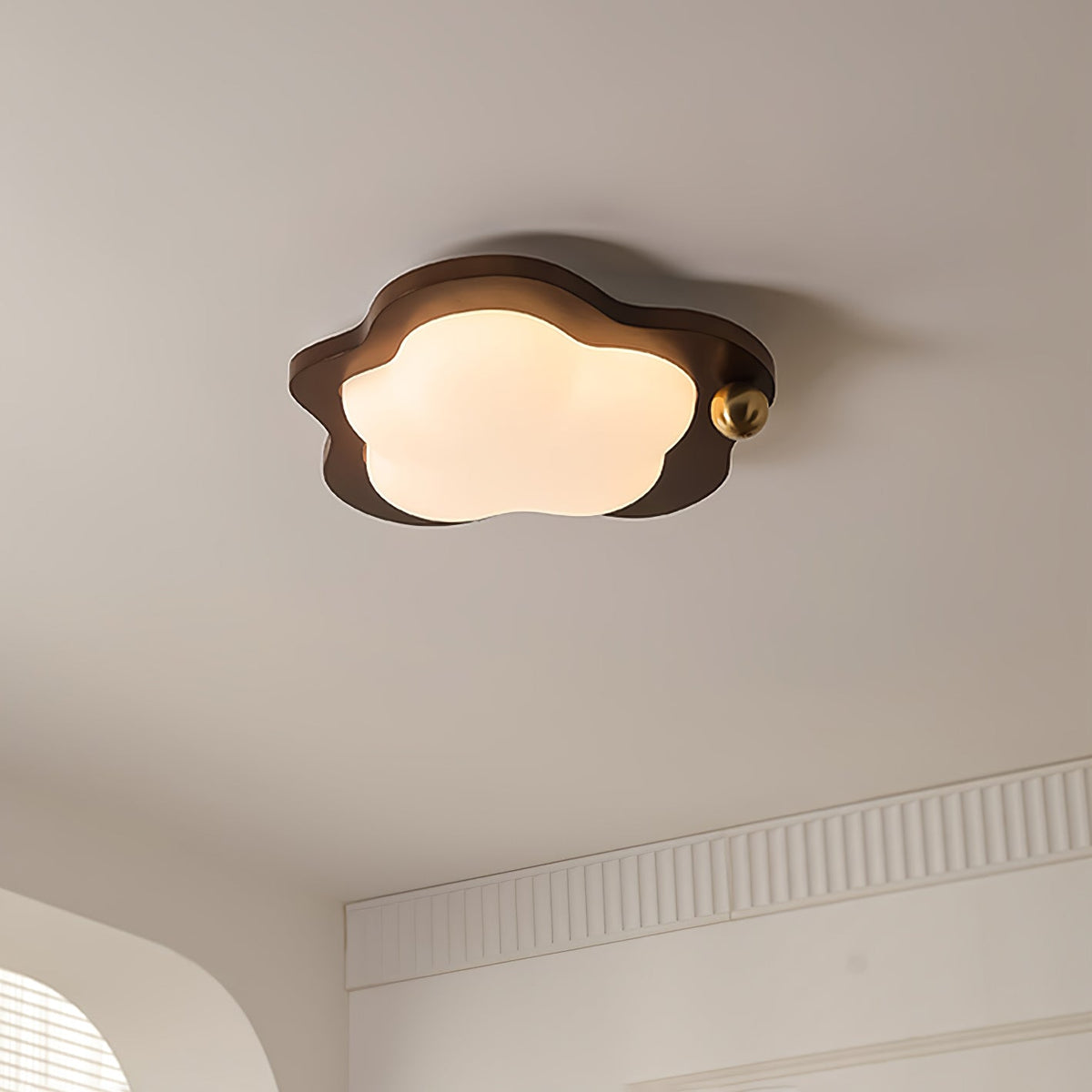 Iseniel Wood Ceiling Light-Moonnatur