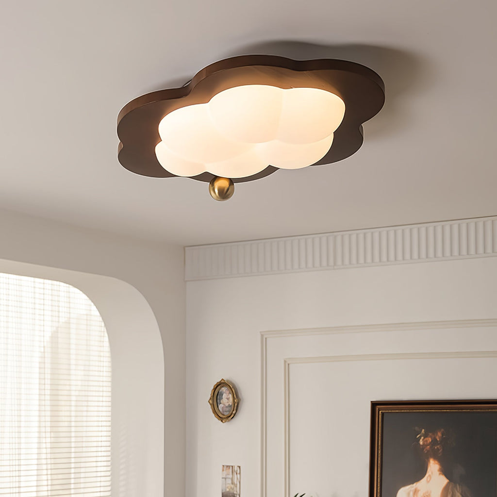 Iseniel Wood Ceiling Light-Moonnatur