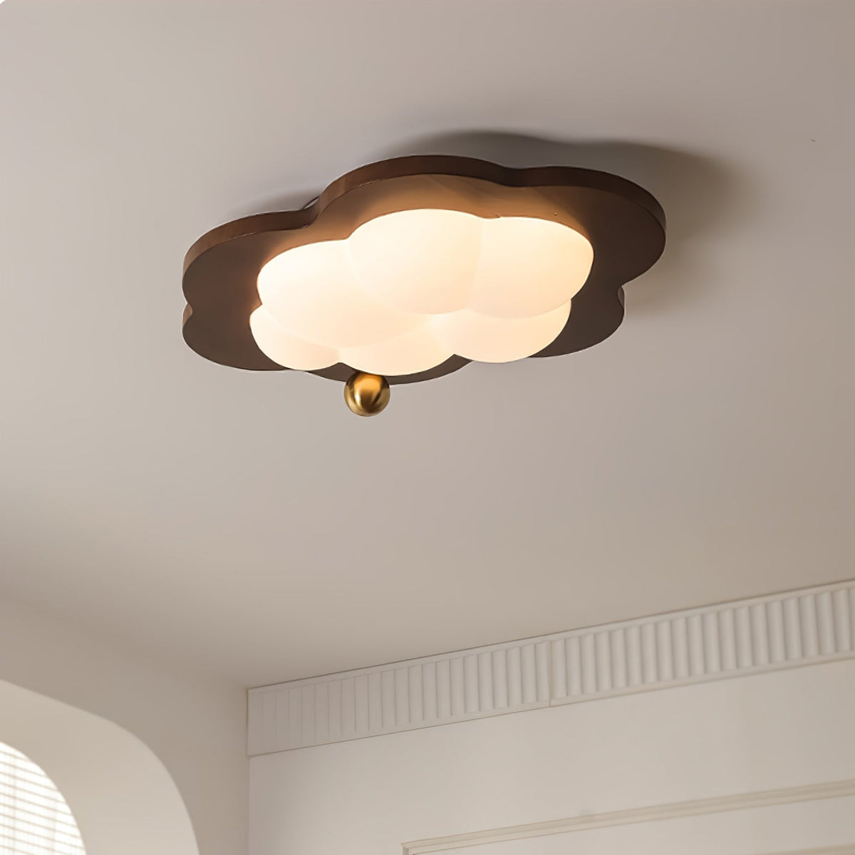 Iseniel Wood Ceiling Light-Moonnatur