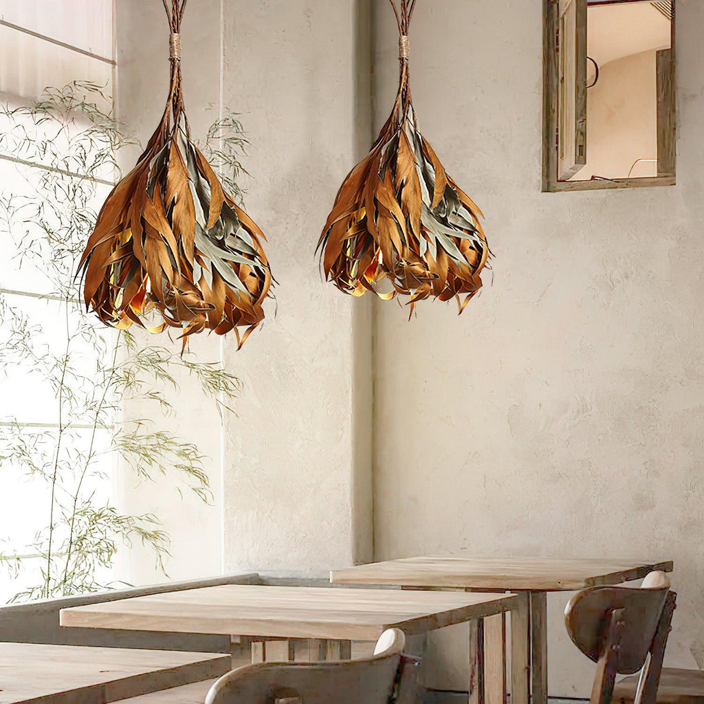 Gresaliae Leaf Pendant Light-Moonnatur