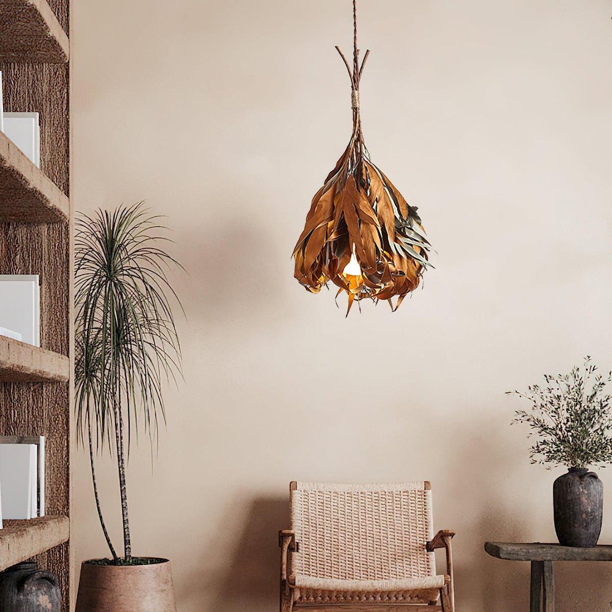 Gresaliae Leaf Pendant Light-Moonnatur