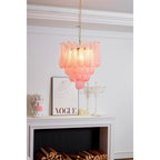 Baldendale Glass Chandelier-Moonnatur