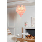 Baldendale Glass Chandelier-Moonnatur