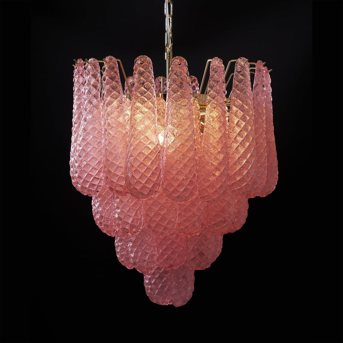 Baldendale Glass Chandelier-Moonnatur