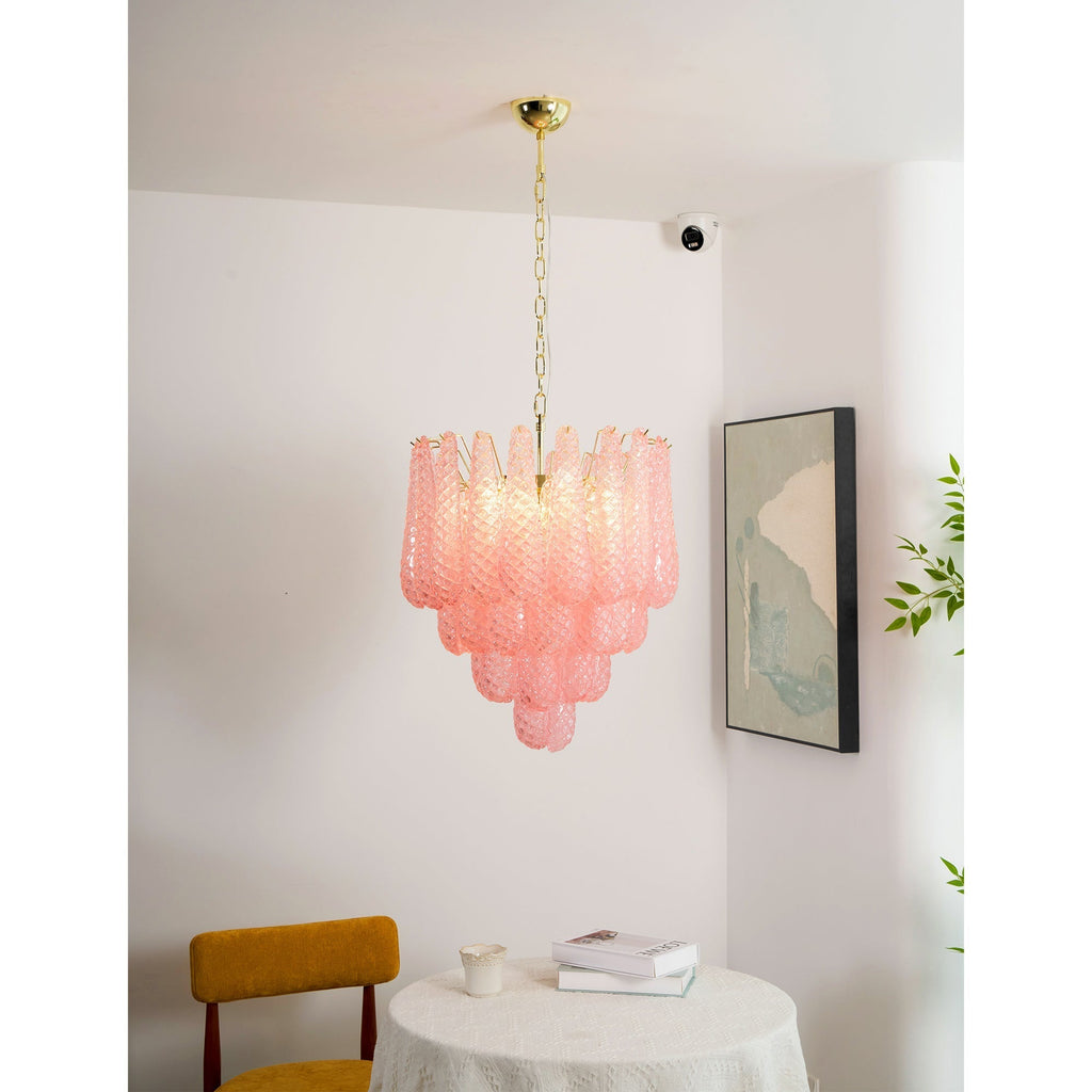 Baldendale Glass Chandelier-Moonnatur