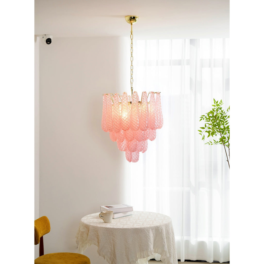 Baldendale Glass Chandelier-Moonnatur