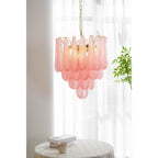 Baldendale Glass Chandelier-Moonnatur