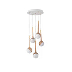 Florella Acrylic Chandelier-Moonnatur