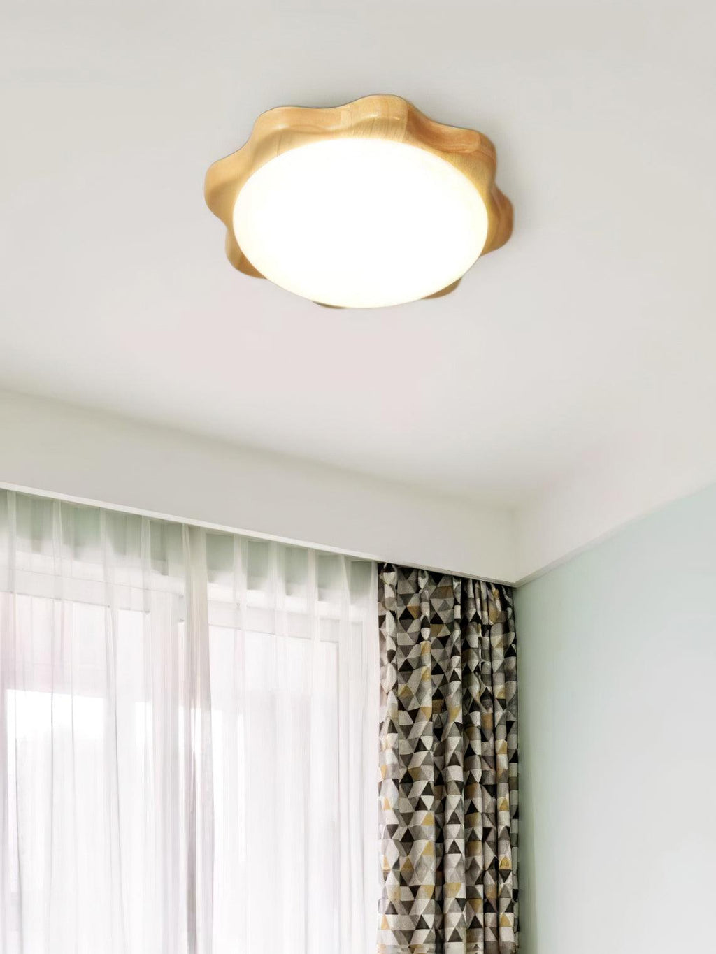 Ravelora Rubberwood Ceiling Light-Moonnatur