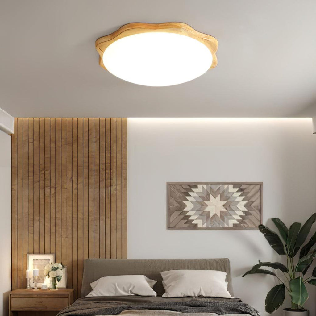 Ravelora Rubberwood Ceiling Light-Moonnatur