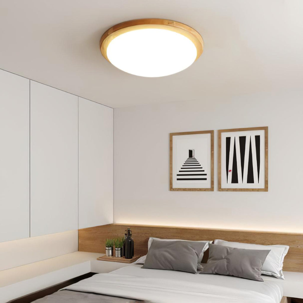 Ravelora Rubberwood Ceiling Light-Moonnatur