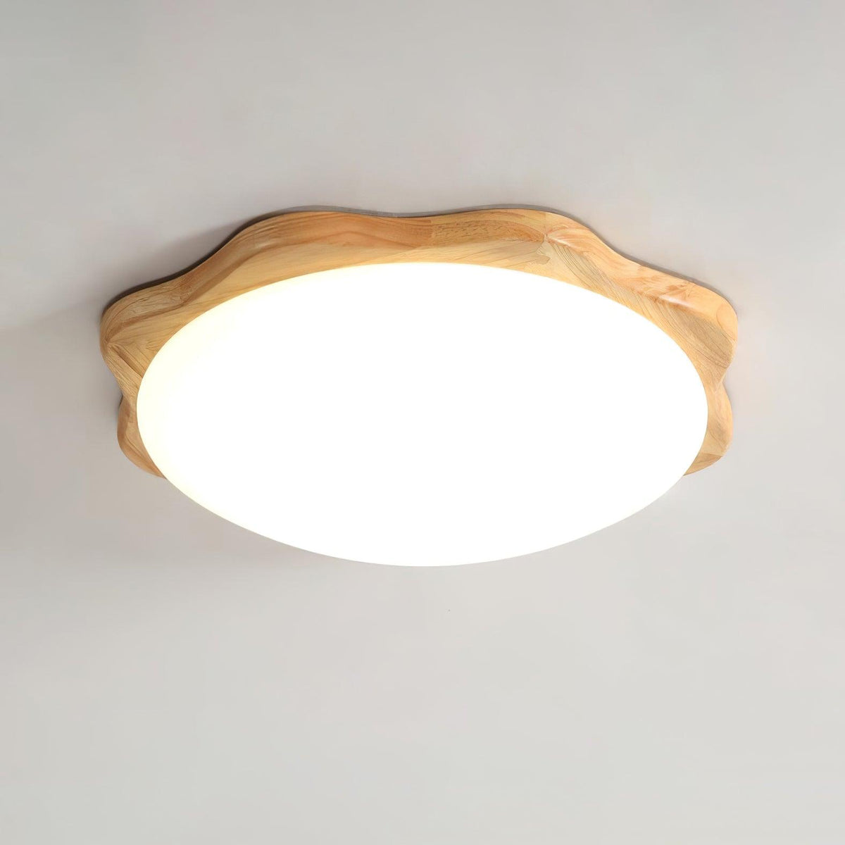 Ravelora Rubberwood Ceiling Light-Moonnatur