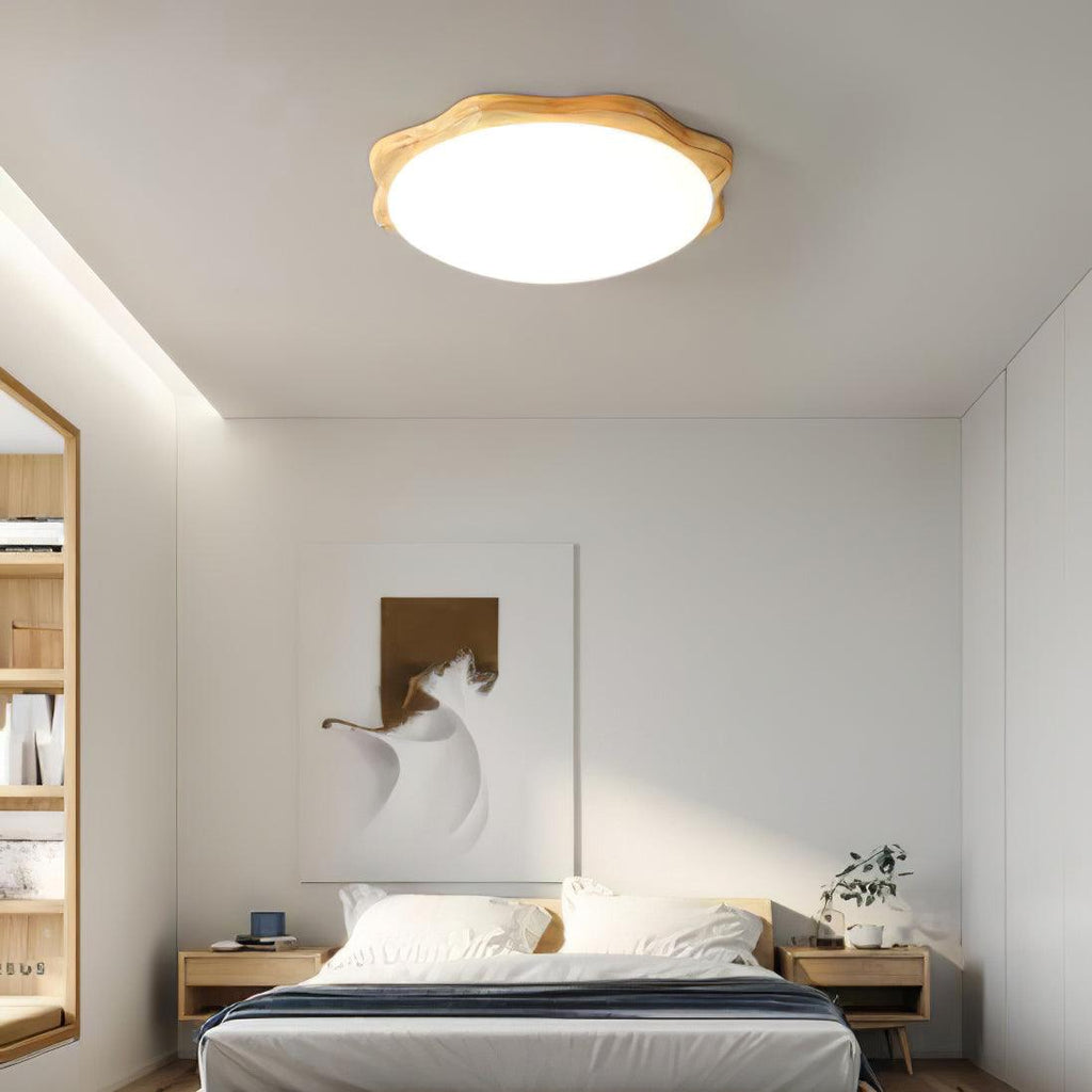 Ravelora Rubberwood Ceiling Light-Moonnatur