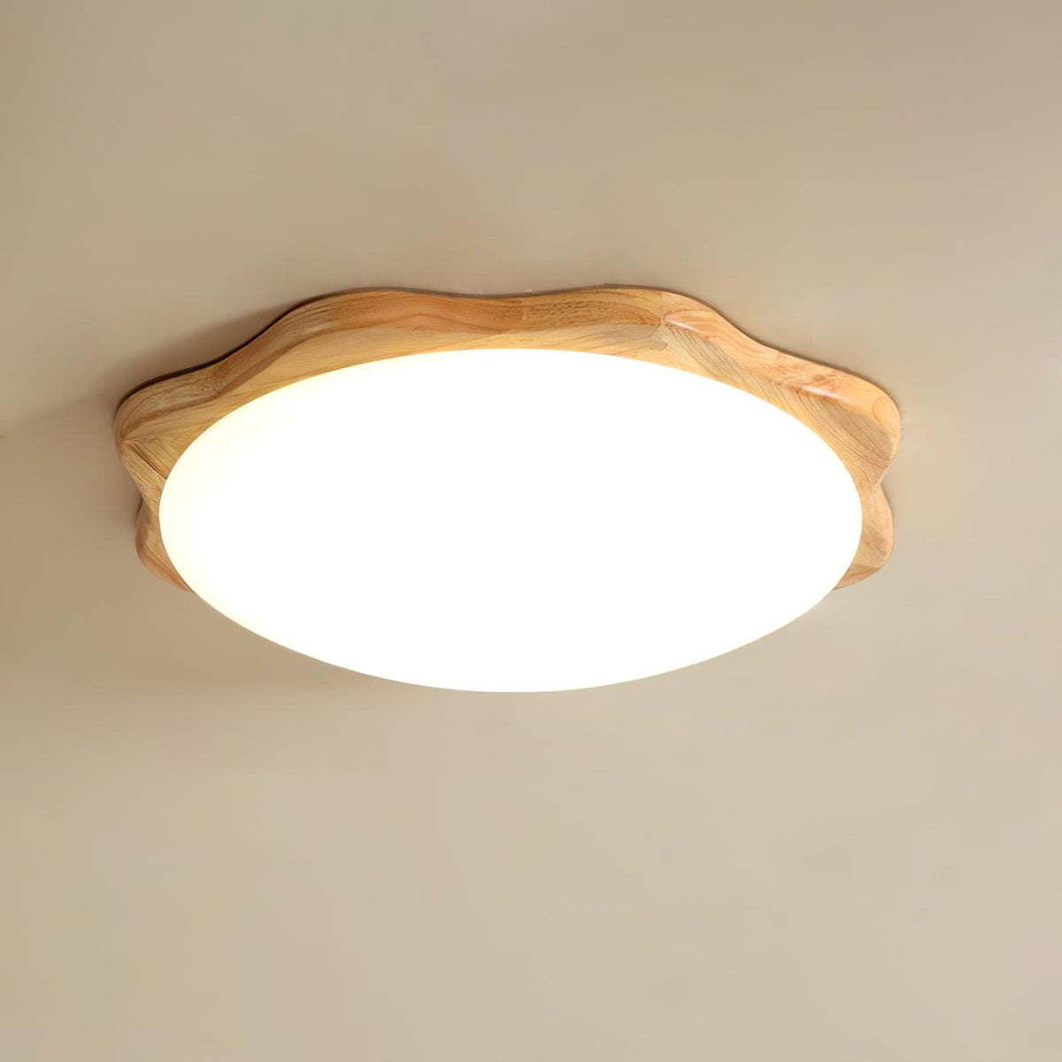 Ravelora Rubberwood Ceiling Light-Moonnatur
