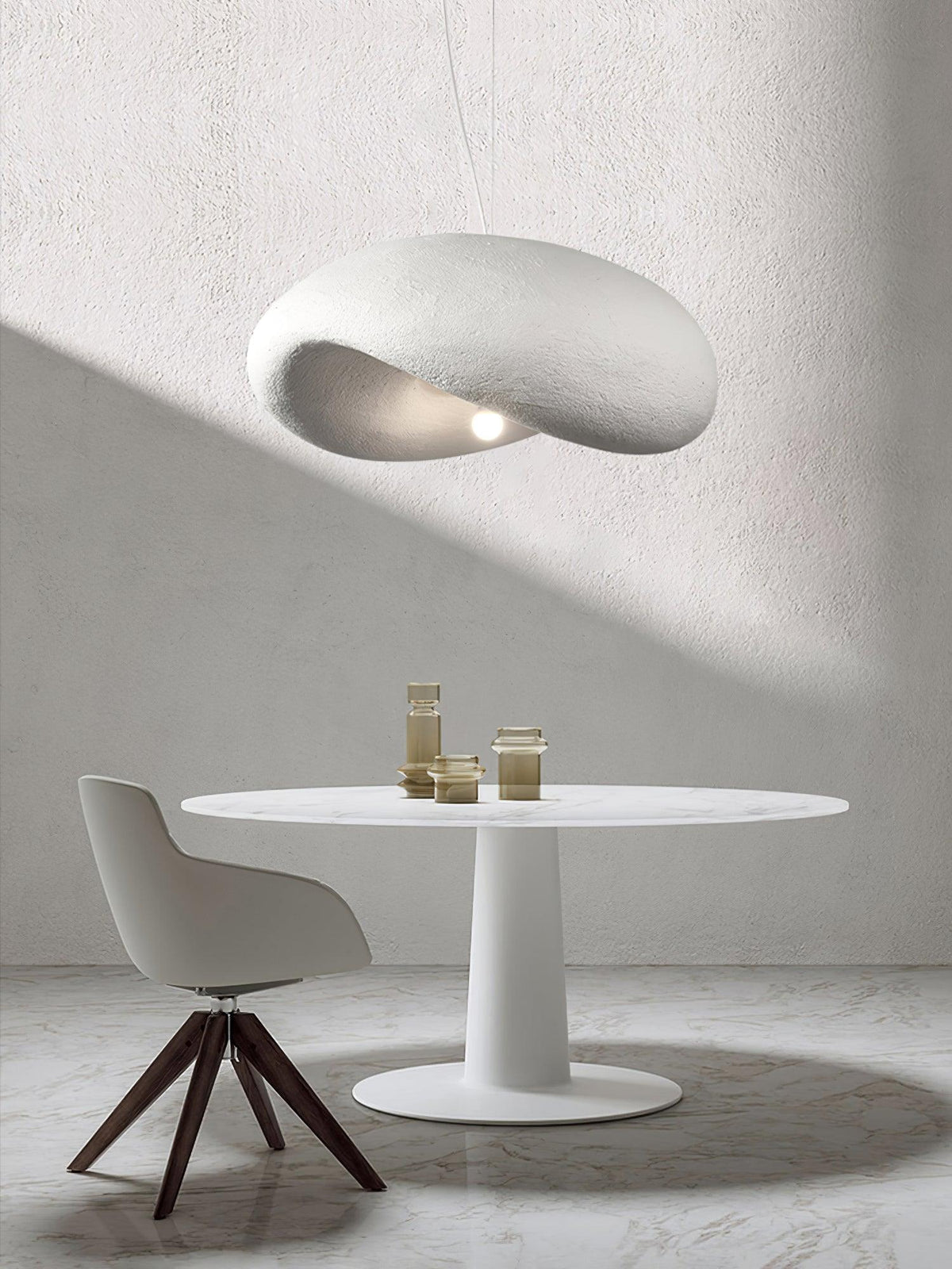 Kestena Polyethylene Pendant Light-Moonnatur