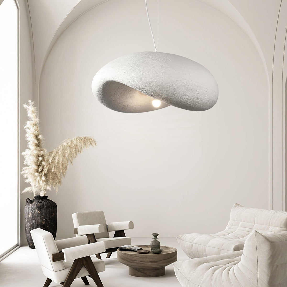Kestena Polyethylene Pendant Light-Moonnatur
