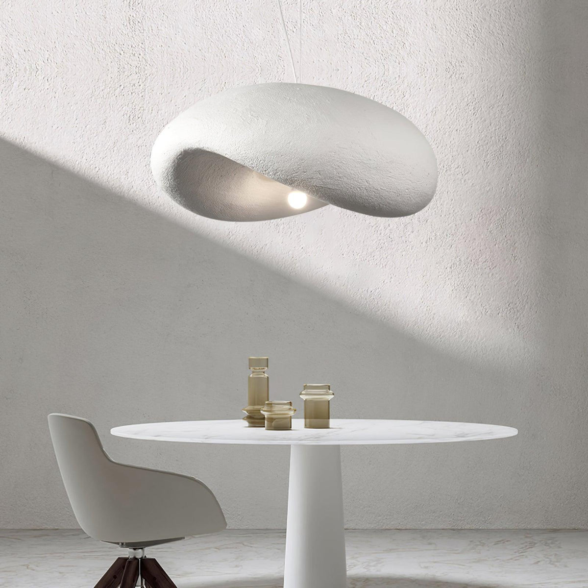 Kestena Polyethylene Pendant Light-Moonnatur