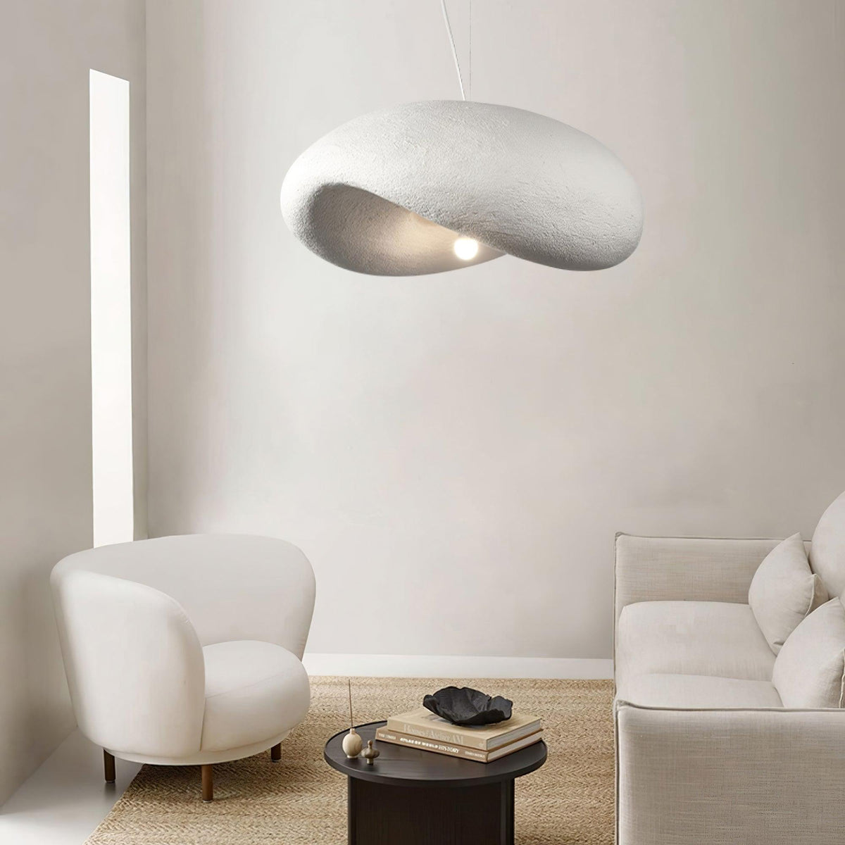 Kestena Polyethylene Pendant Light-Moonnatur