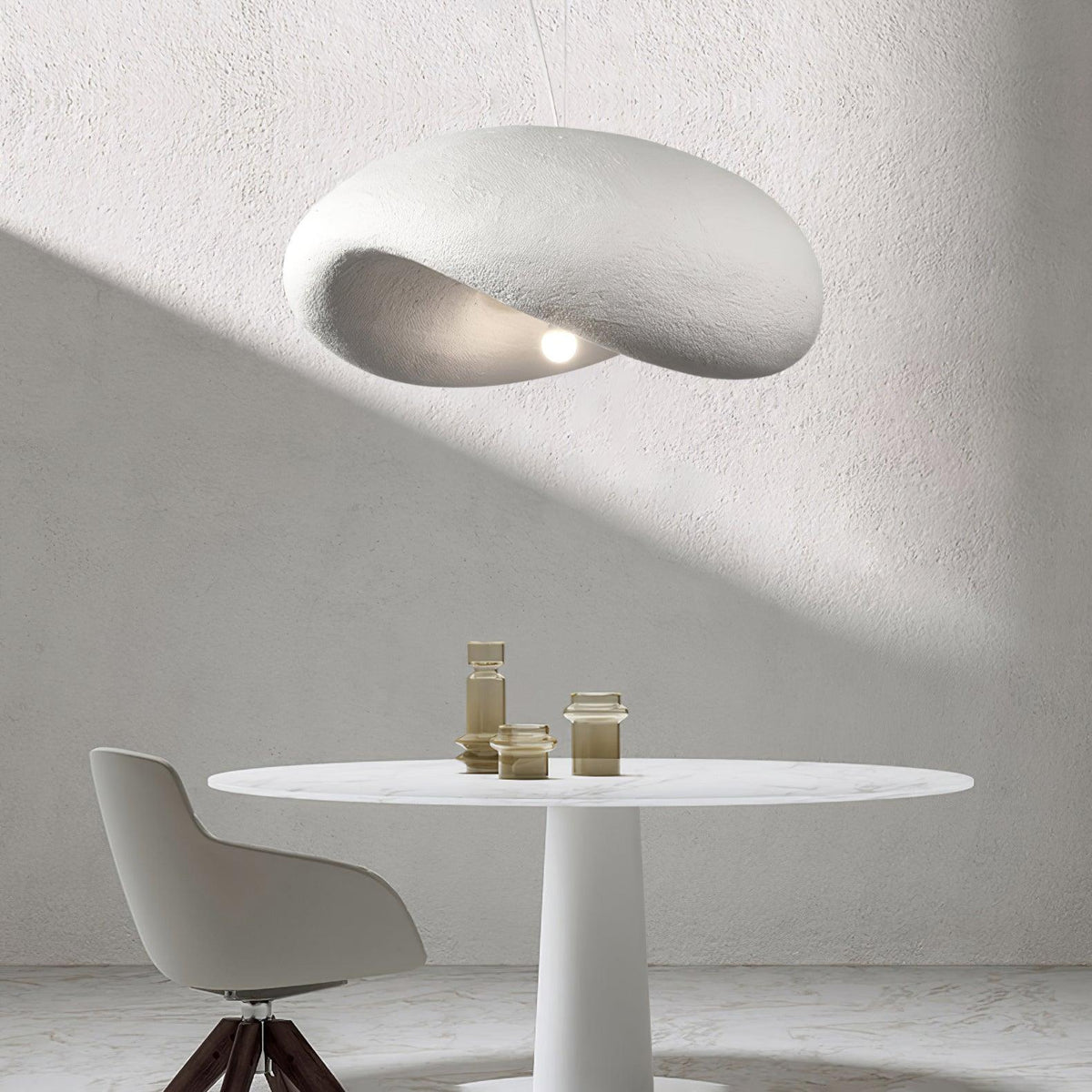 Kestena Polyethylene Pendant Light-Moonnatur