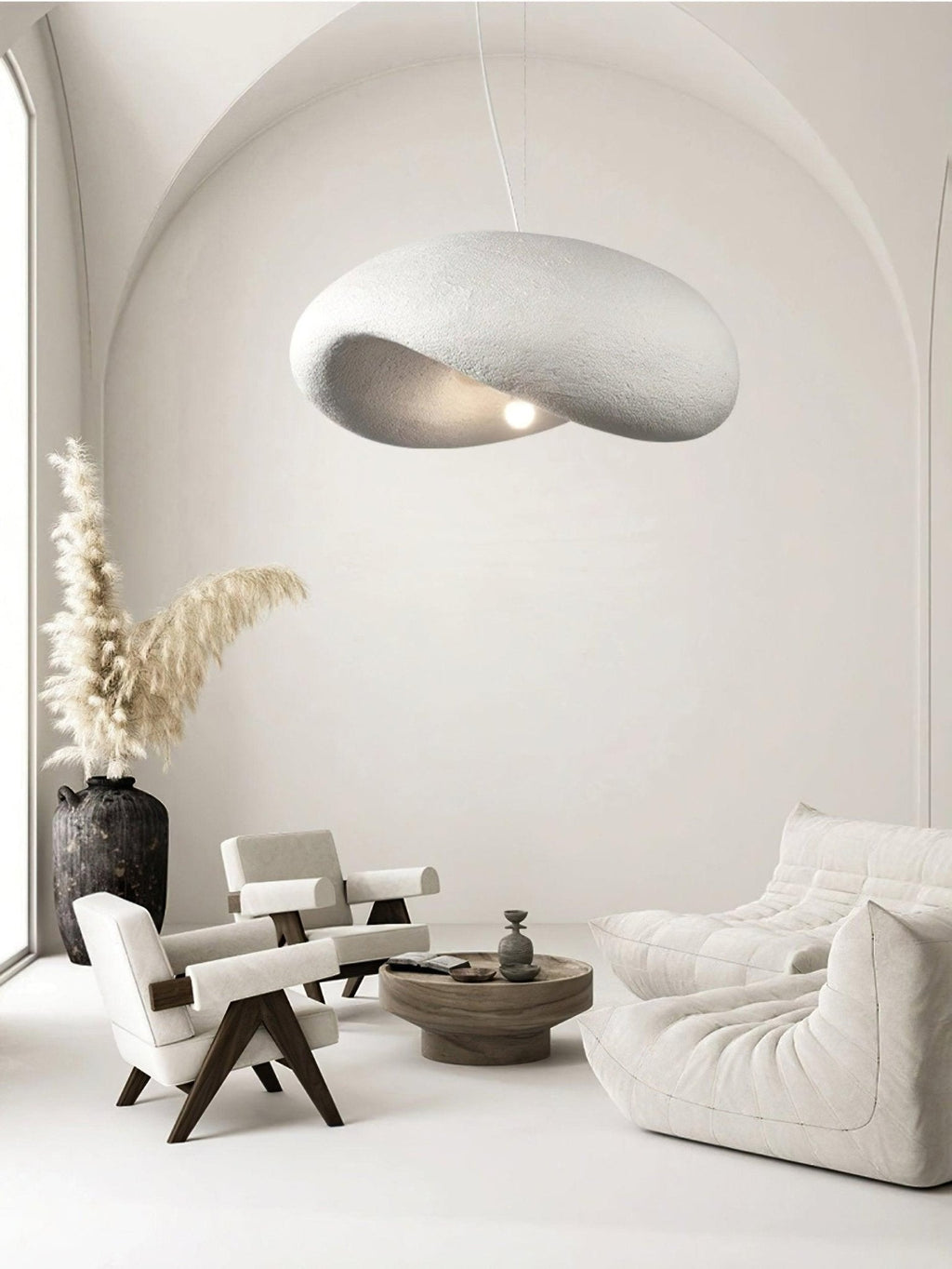 Kestena Polyethylene Pendant Light-Moonnatur