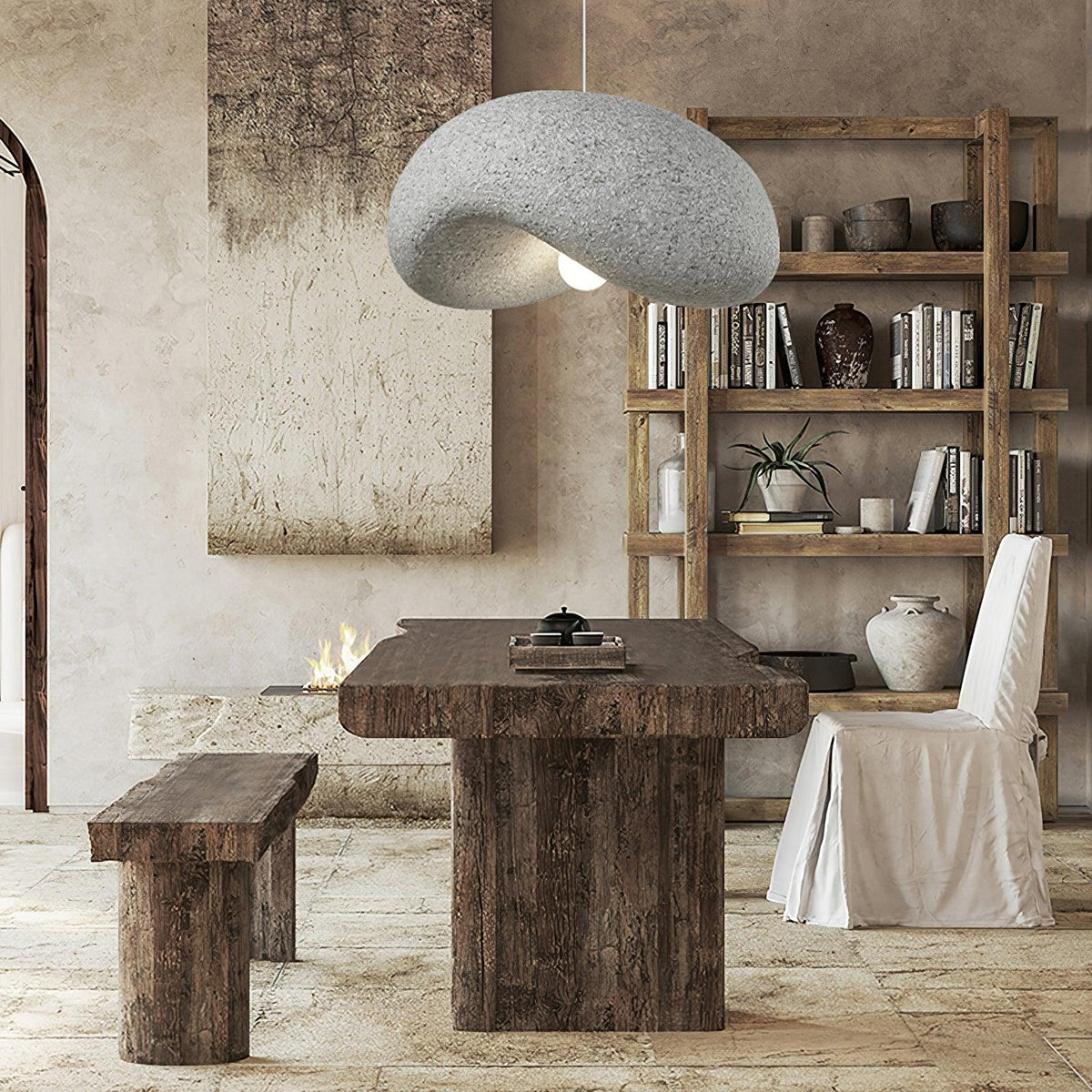 Verrenena Polyethylene Pendant Light-Moonnatur