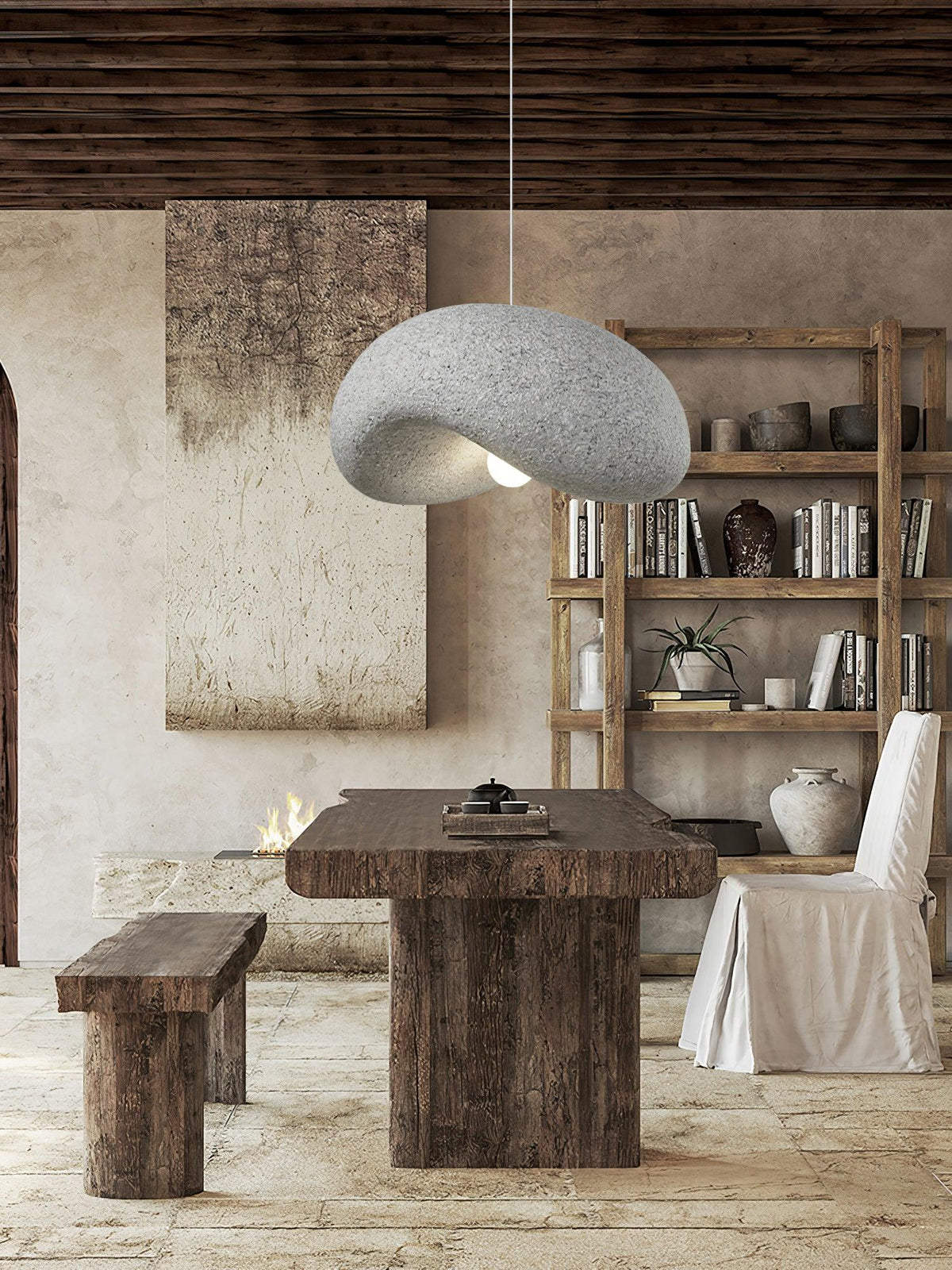 Verrenena Polyethylene Pendant Light-Moonnatur