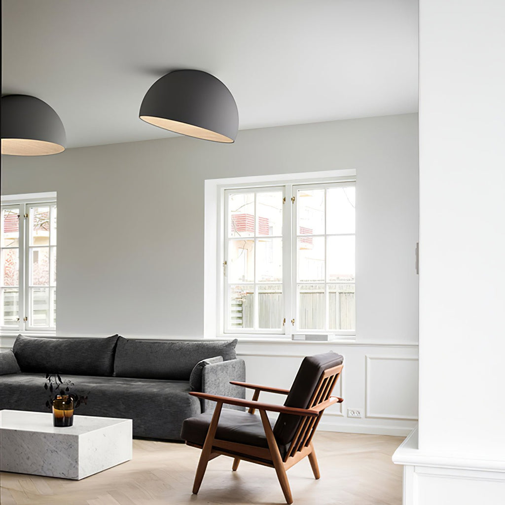 Lirenne Aluminium Ceiling Light-Moonnatur
