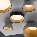 Lirenne Aluminium Ceiling Light-Moonnatur