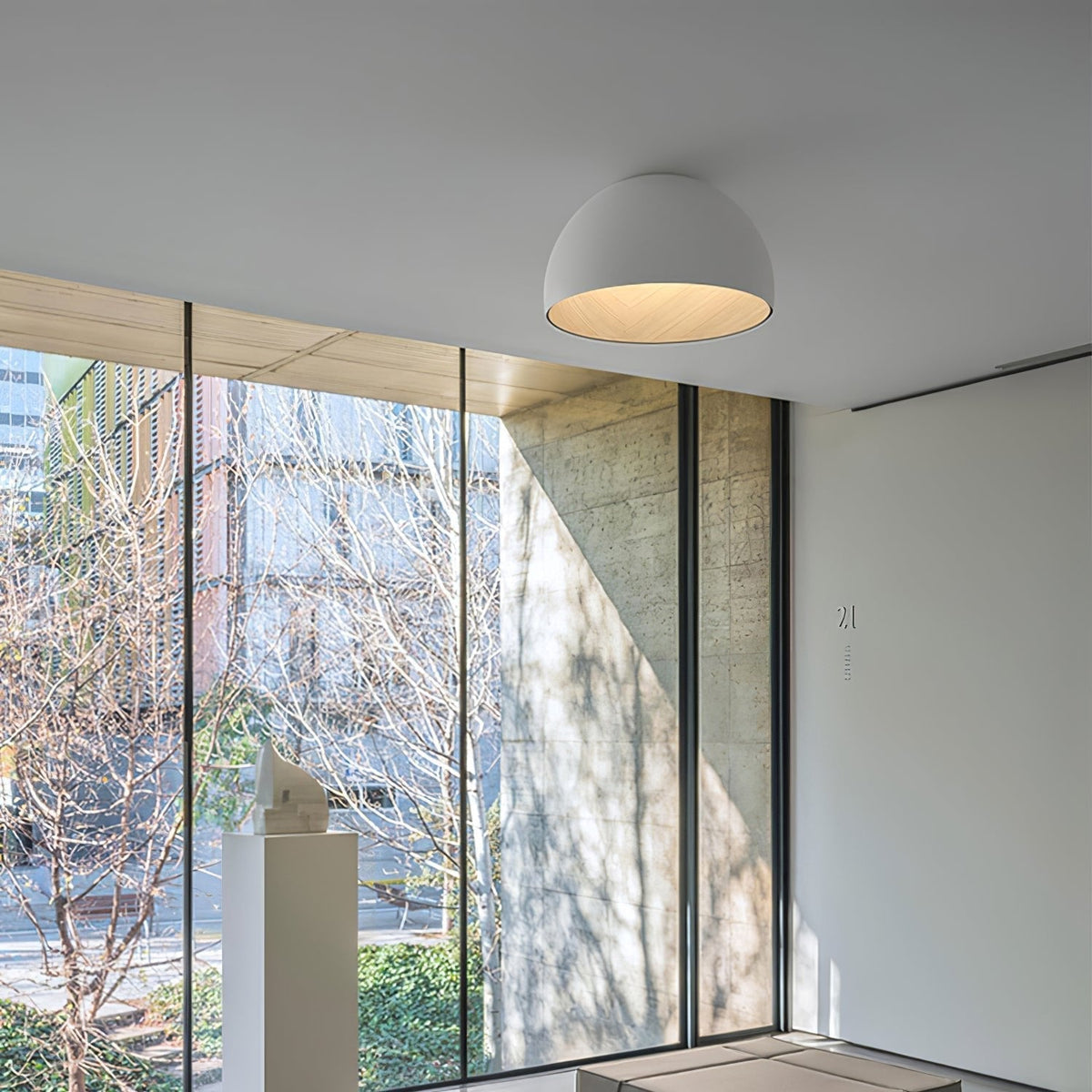 Lirenne Aluminium Ceiling Light-Moonnatur
