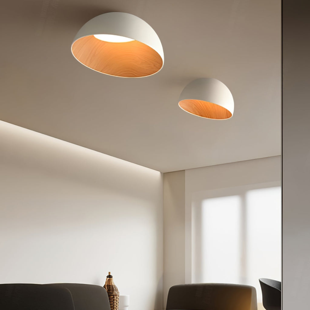Lirenne Aluminium Ceiling Light-Moonnatur