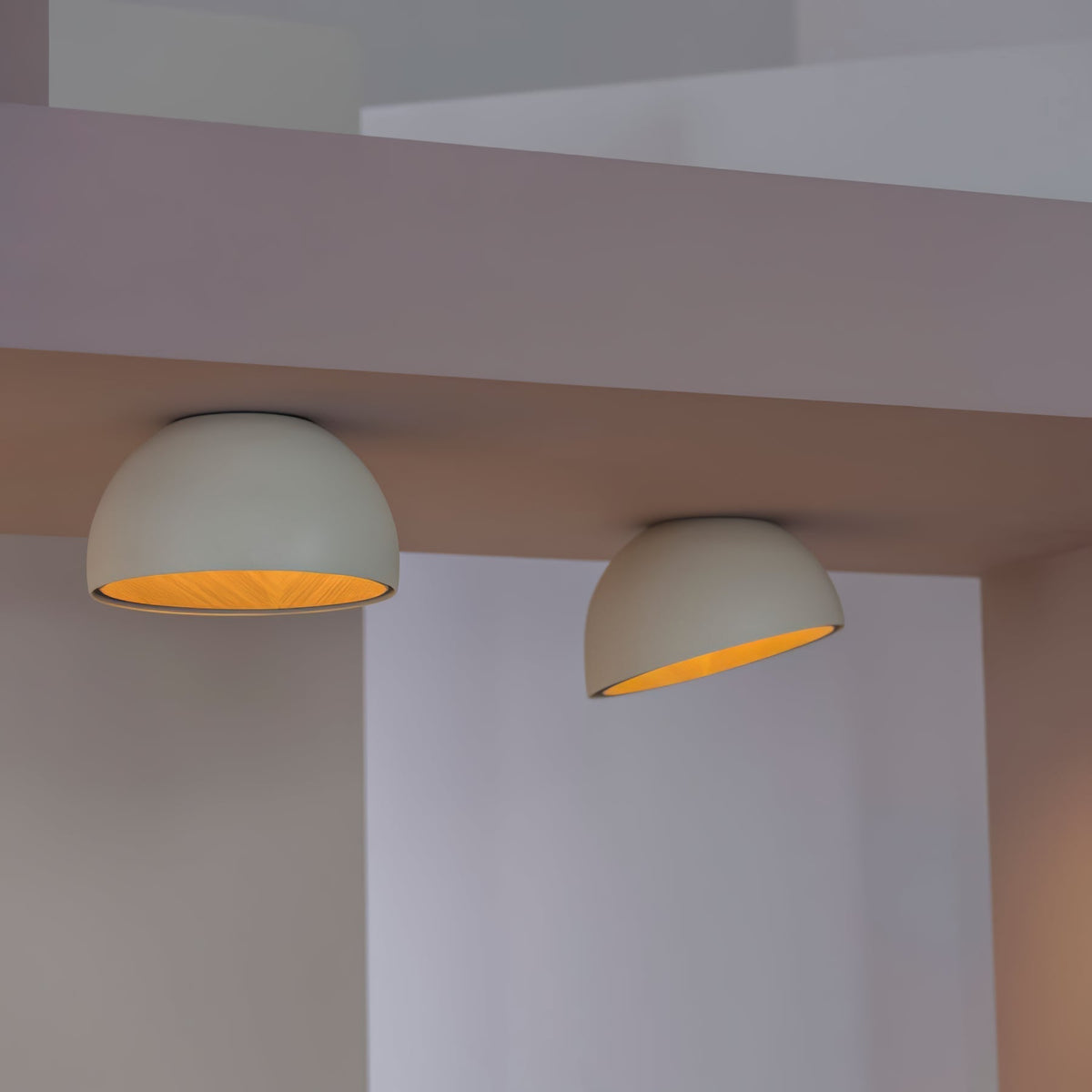 Lirenne Aluminium Ceiling Light-Moonnatur