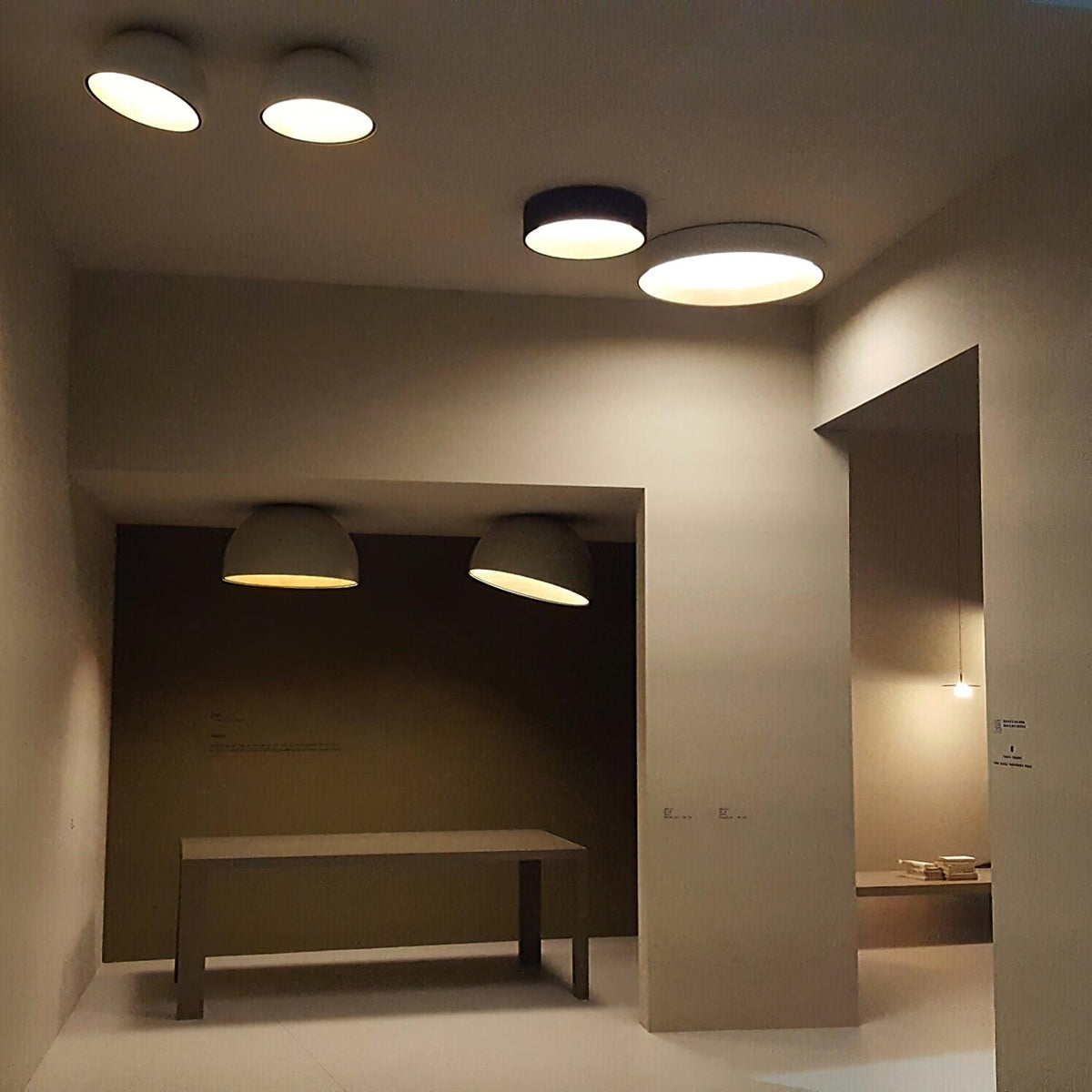 Garnelwick Metal Ceiling Light-Moonnatur