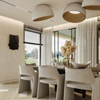 Garnelwick Metal Ceiling Light-Moonnatur