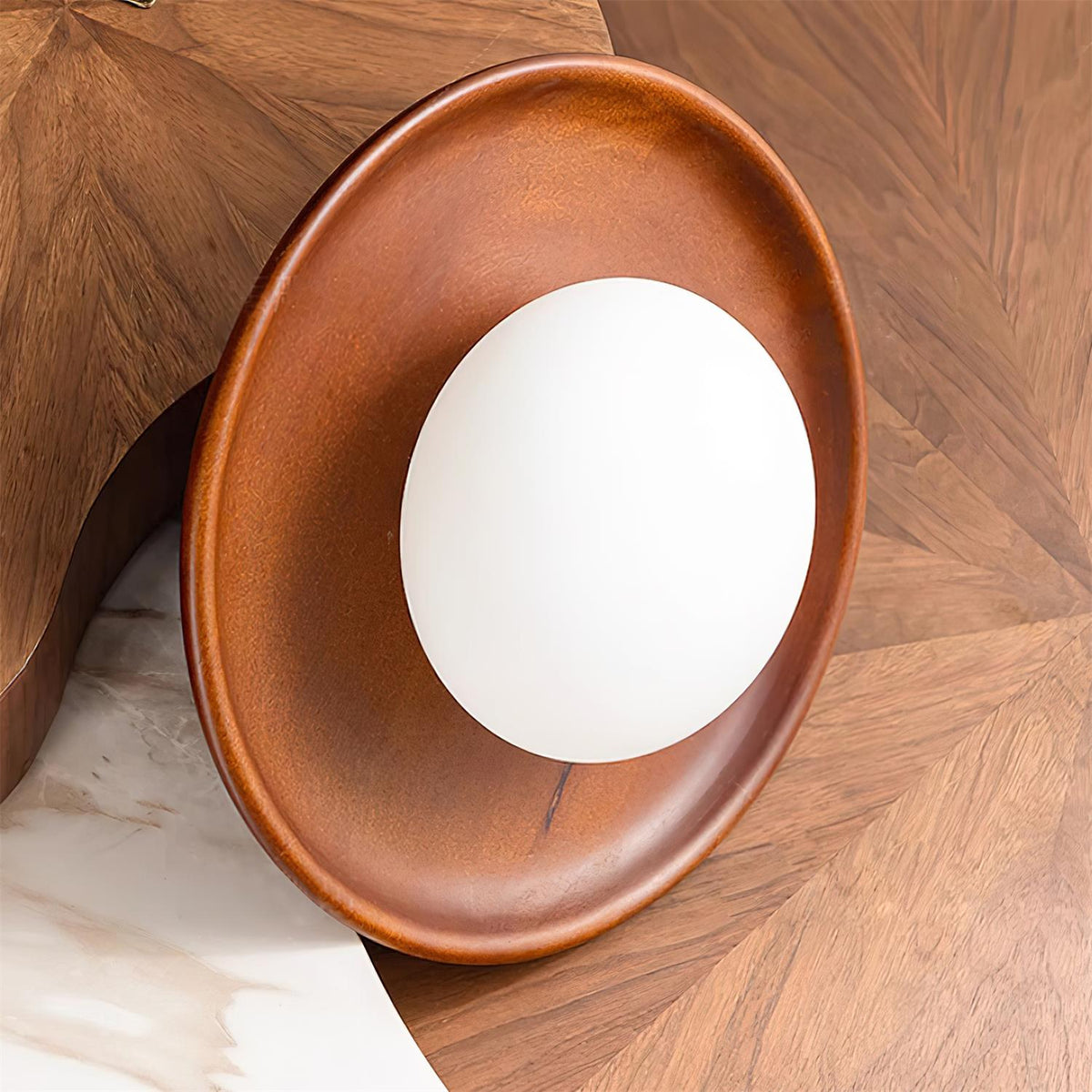 Darnelorie Wood Wall Light-Moonnatur