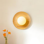 Darnelorie Wood Wall Light-Moonnatur