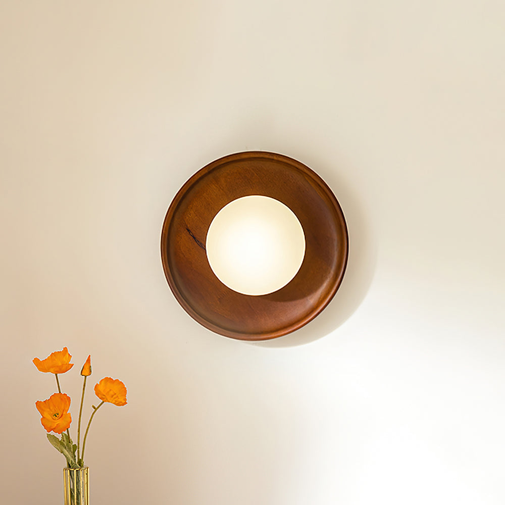 Darnelorie Wood Wall Light-Moonnatur