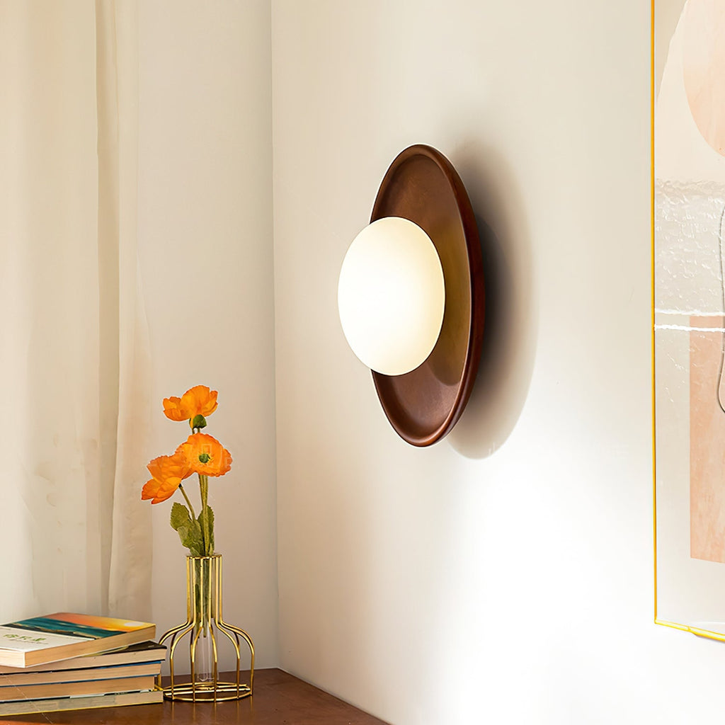 Darnelorie Wood Wall Light-Moonnatur